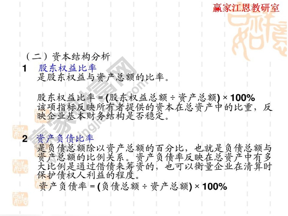 財務報表（報告）分析