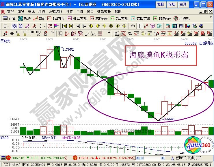 海底摸魚(yú)K線(xiàn)圖解