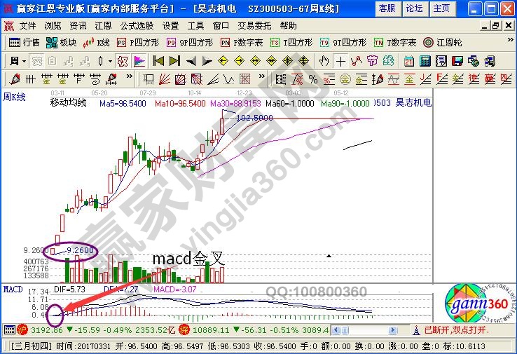 macd金叉