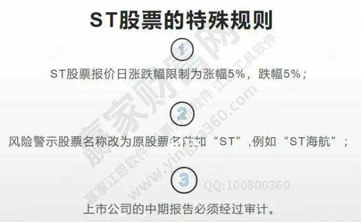 ST股票的特殊規(guī)則